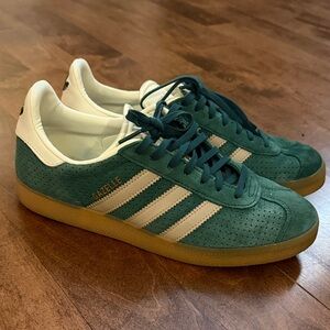 Adidas Gazelle green and White Men's Sneakers
